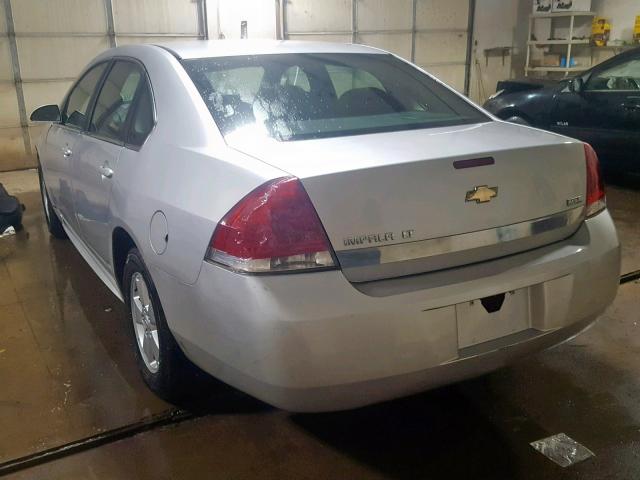 2G1WB5EK0B1331849 - 2011 CHEVROLET IMPALA LT SILVER photo 3