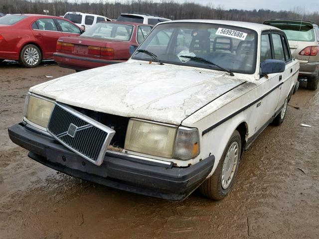 YV1AS8819N1473885 - 1992 VOLVO 240 BASE WHITE photo 2