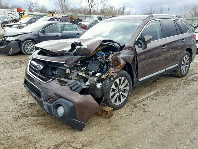 4S4BSATC0K3228298 - 2019 SUBARU OUTBACK TO BROWN photo 2