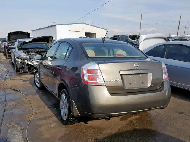 3N1AB61E58L672066 - 2008 NISSAN SENTRA 2.0 BROWN photo 3