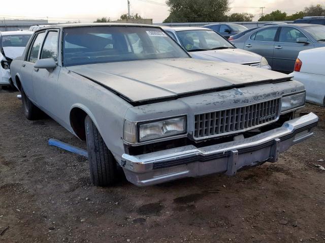 1G1BU51H6HX108133 - 1987 CHEVROLET CAPRICE CL GRAY photo 1