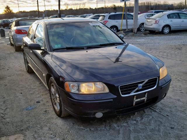 YV1RS592862500918 - 2006 VOLVO S60 2.5T BLUE photo 1