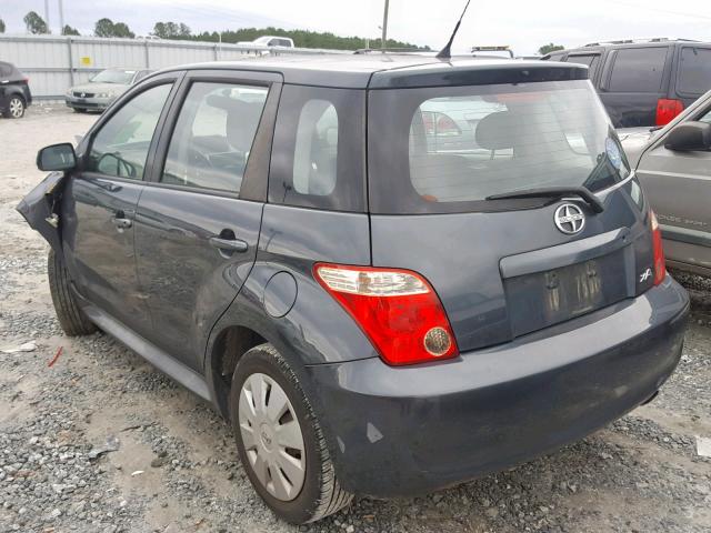 JTKKT624460170284 - 2006 TOYOTA SCION XA GRAY photo 3