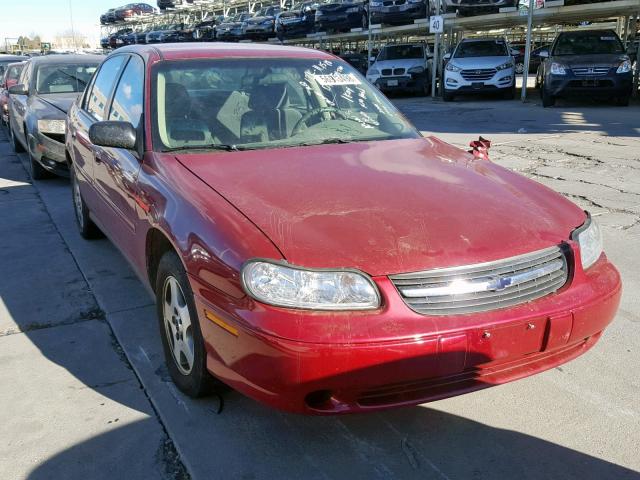 1G1ND52F15M234553 - 2005 CHEVROLET CLASSIC RED photo 1