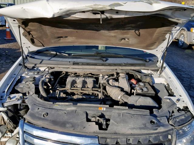 1FAHP24W68G187939 - 2008 FORD TAURUS SEL WHITE photo 7