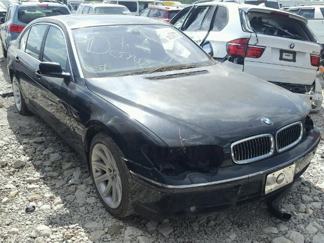 WBAGN63473DR09008 - 2003 BMW 745 LI BLACK photo 1