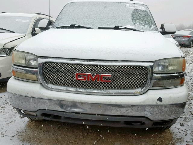 1GKEK13Z63R152305 - 2003 GMC YUKON WHITE photo 9