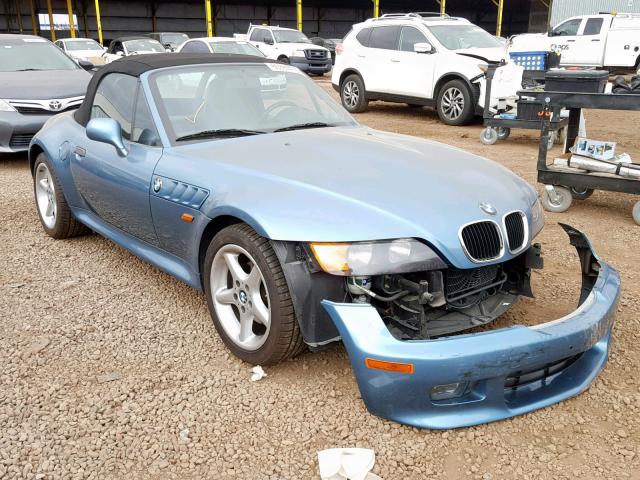 4USCJ3331WLC15960 - 1998 BMW Z3 2.8 BLUE photo 1