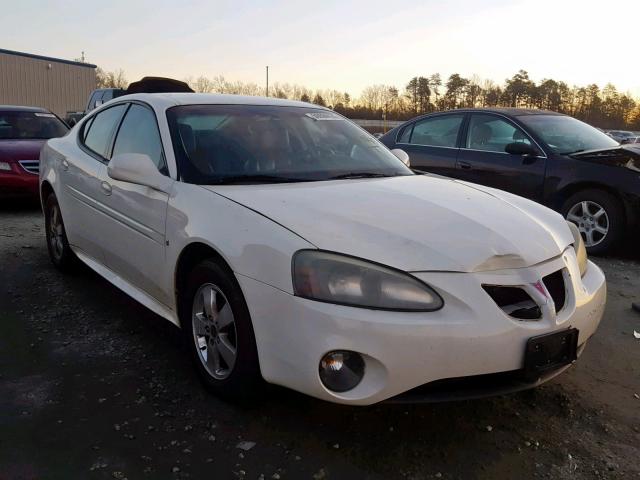 2G2WP552761280160 - 2006 PONTIAC GRAND PRIX WHITE photo 1