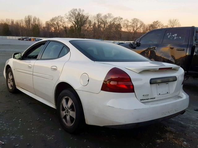 2G2WP552761280160 - 2006 PONTIAC GRAND PRIX WHITE photo 3