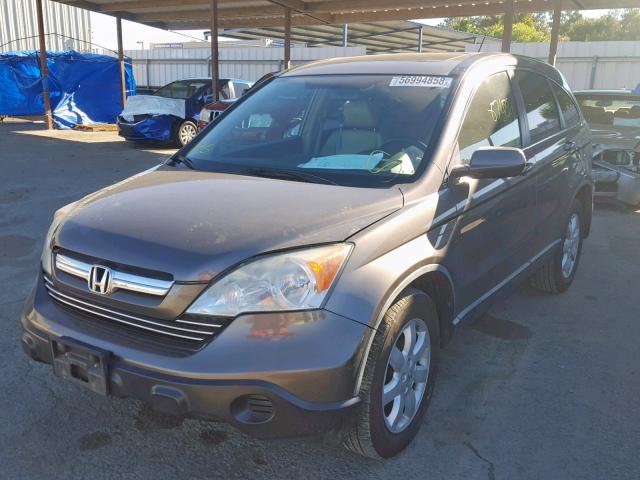 5J6RE387X9L018023 - 2009 HONDA CR-V EXL GRAY photo 2