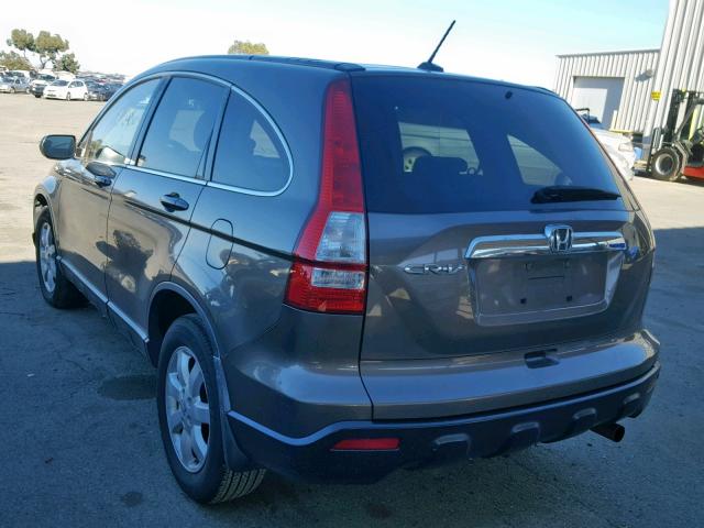 5J6RE387X9L018023 - 2009 HONDA CR-V EXL GRAY photo 3