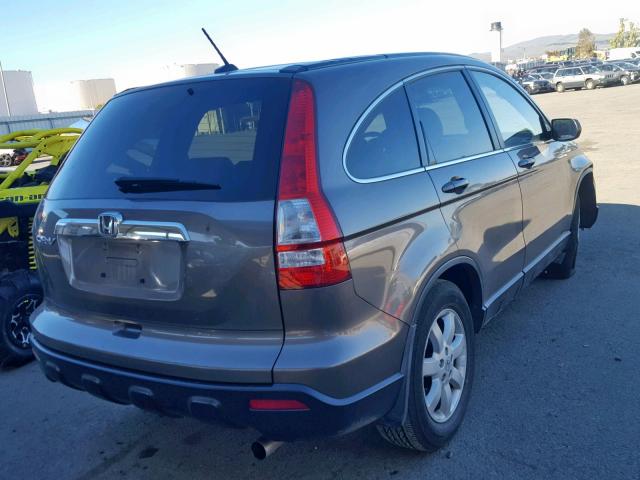 5J6RE387X9L018023 - 2009 HONDA CR-V EXL GRAY photo 4