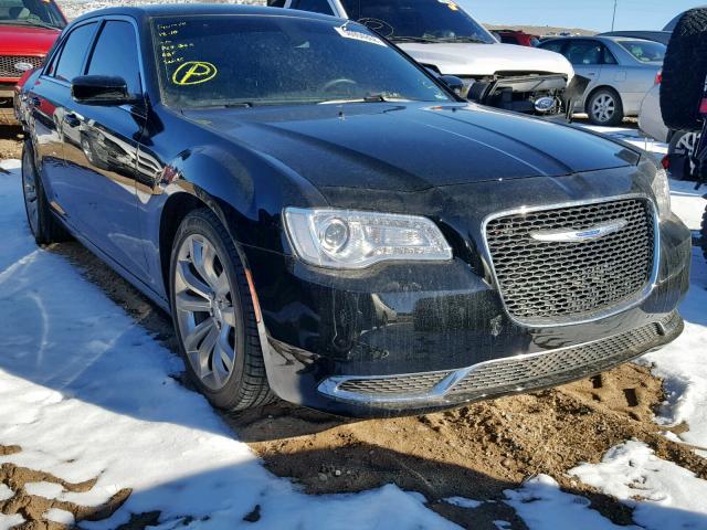 2C3CCAAGXJH314018 - 2018 CHRYSLER 300 TOURIN BLACK photo 1