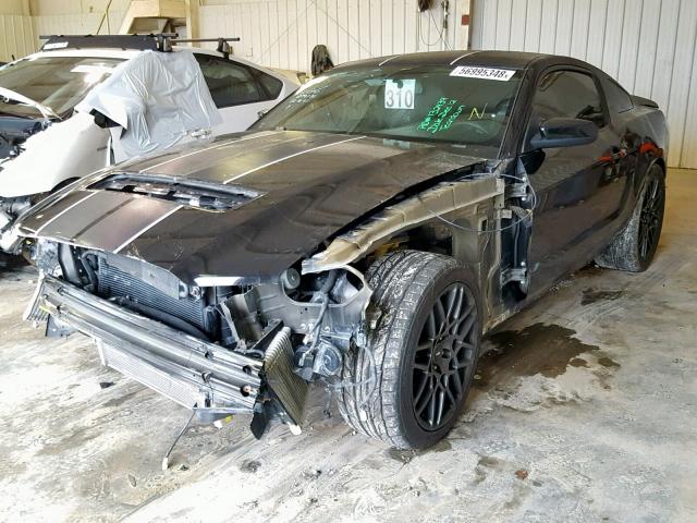 1ZVBP8JZ2D5279277 - 2013 FORD MUSTANG SH BLACK photo 2