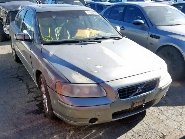 YV1RS592562518633 - 2006 VOLVO S60 2.5T GRAY photo 1