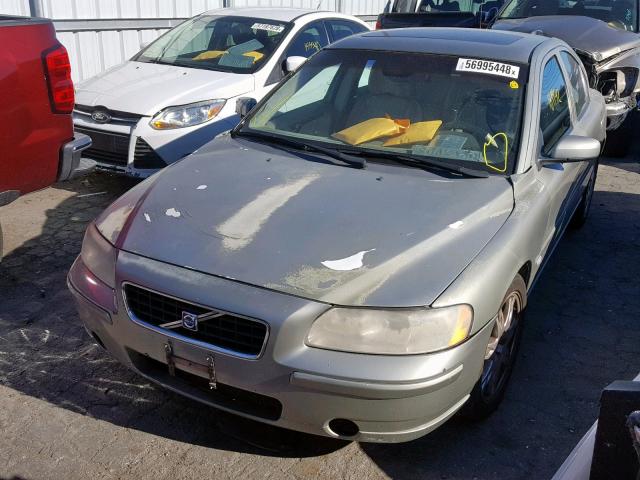 YV1RS592562518633 - 2006 VOLVO S60 2.5T GRAY photo 2