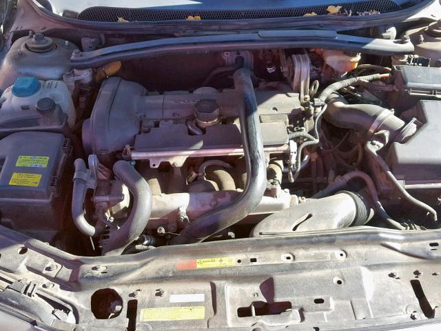 YV1RS592562518633 - 2006 VOLVO S60 2.5T GRAY photo 7