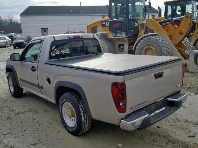 1GCCS149688146647 - 2008 CHEVROLET COLORADO TAN photo 3