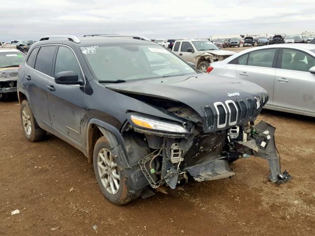 1C4PJMCB4GW157540 - 2016 JEEP CHEROKEE L BLACK photo 1