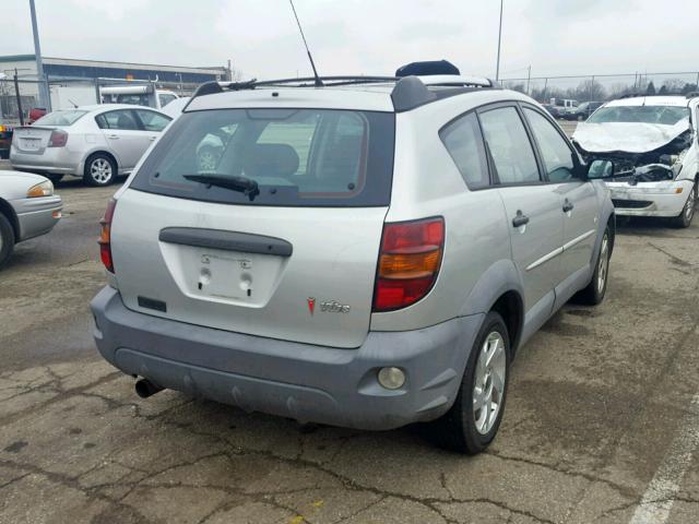 5Y2SL62843Z413951 - 2003 PONTIAC VIBE SILVER photo 4