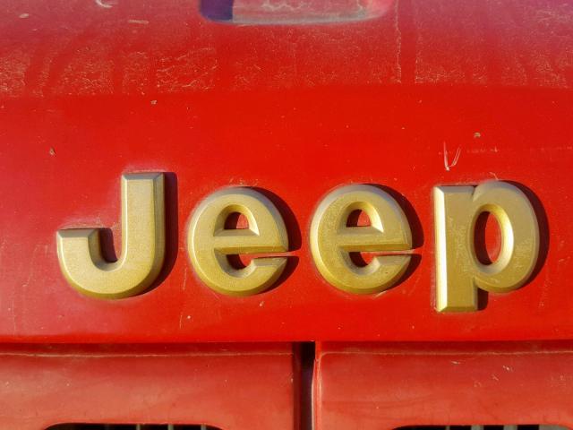 1J4GZ78YXRC325980 - 1994 JEEP GRAND CHER RED photo 9