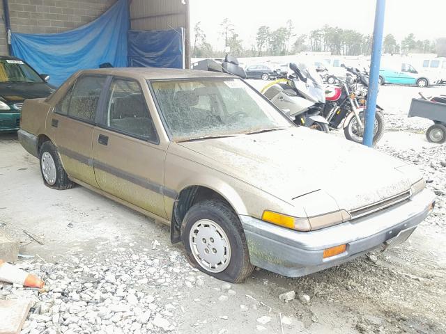 1HGCA5526HA194171 - 1987 HONDA ACCORD DX GOLD photo 1