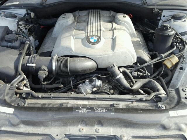 WBAGL63482DP59852 - 2002 BMW 745 I SILVER photo 7