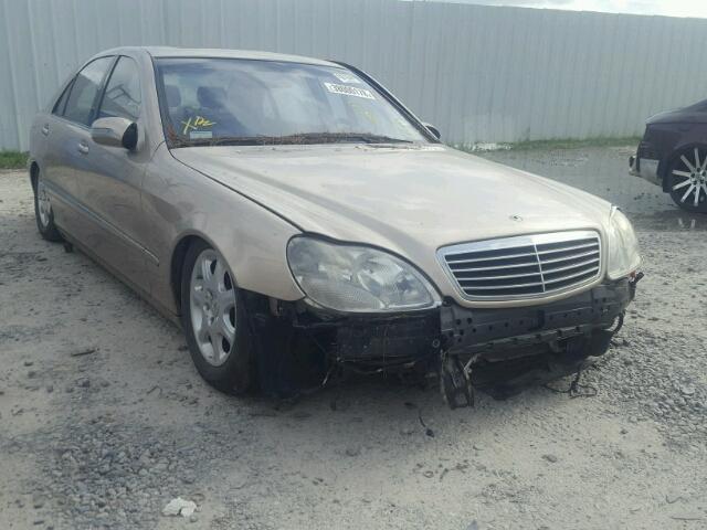 WDBNG75J62A225482 - 2002 MERCEDES-BENZ S 500 GOLD photo 1