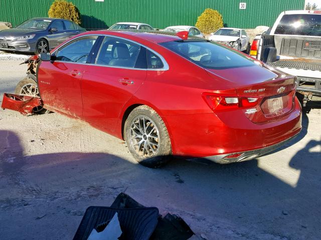 1G1ZH5SX0GF289372 - 2016 CHEVROLET MALIBU PRE RED photo 3