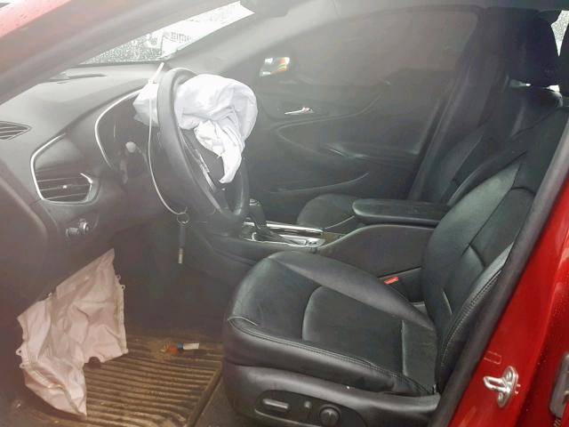 1G1ZH5SX0GF289372 - 2016 CHEVROLET MALIBU PRE 红色 照片 5