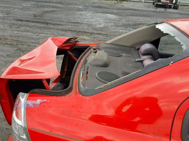 KL1TD566X8B041866 - 2008 CHEVROLET AVEO BASE Қызыл фото 9