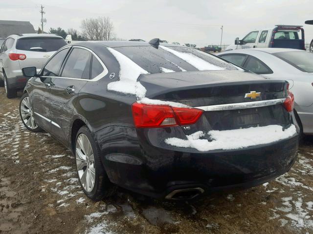 2G1165S35F9241924 - 2015 CHEVROLET IMPALA LTZ BLACK photo 3