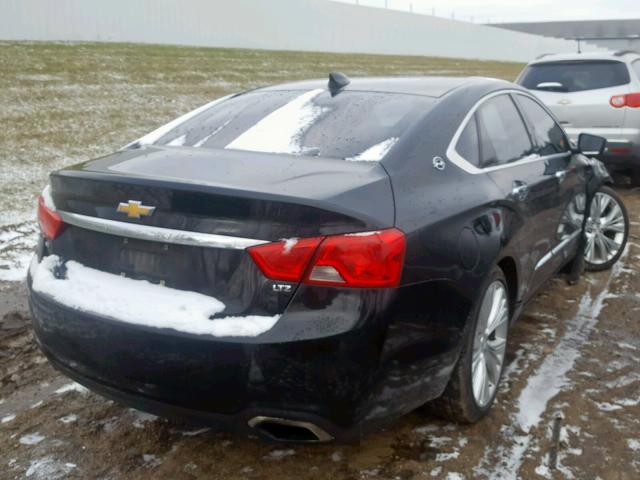 2G1165S35F9241924 - 2015 CHEVROLET IMPALA LTZ BLACK photo 4