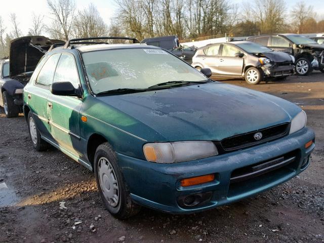 JF1GF4353VH817330 - 1997 SUBARU IMPREZA L GREEN photo 1