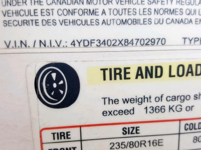 4YDF3402X84702970 - 2008 KEYSTONE MONTANA WHITE photo 10