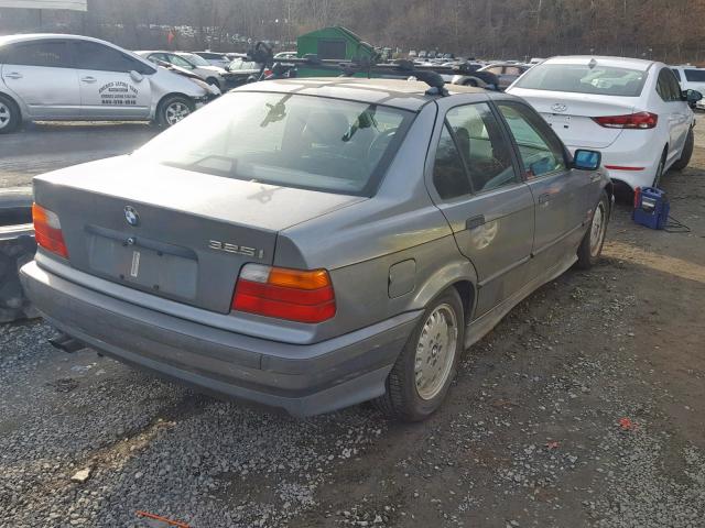 WBACB4327RFM00222 - 1994 BMW 325 I AUTO GRAY photo 4