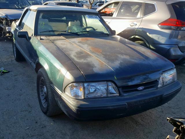 1FACP44E5LF158587 - 1990 FORD MUSTANG LX GREEN photo 1