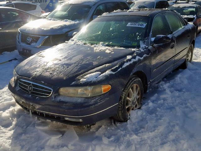 2G4WB52KXW1499270 - 1998 BUICK REGAL LS BLUE photo 2