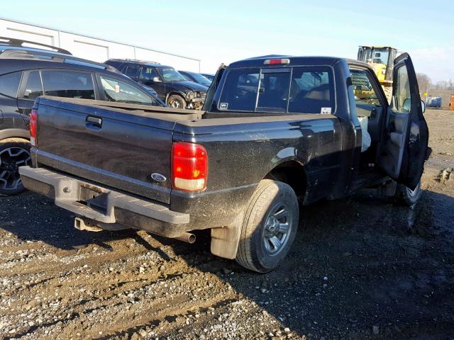 1FTYR10C0YTA55809 - 2000 FORD RANGER BLACK photo 4