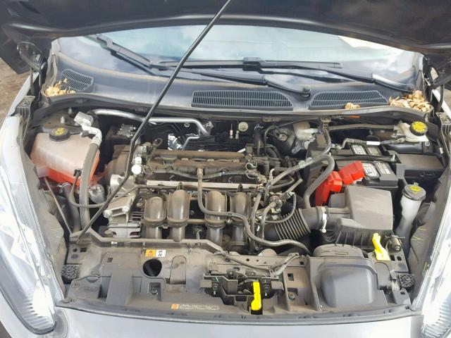 3FADP4BJ1HM143175 - 2017 FORD FIESTA SE GRAY photo 7