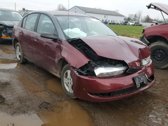 1G8AF52FX3Z169289 - 2003 SATURN ION LEVEL BURGUNDY photo 1
