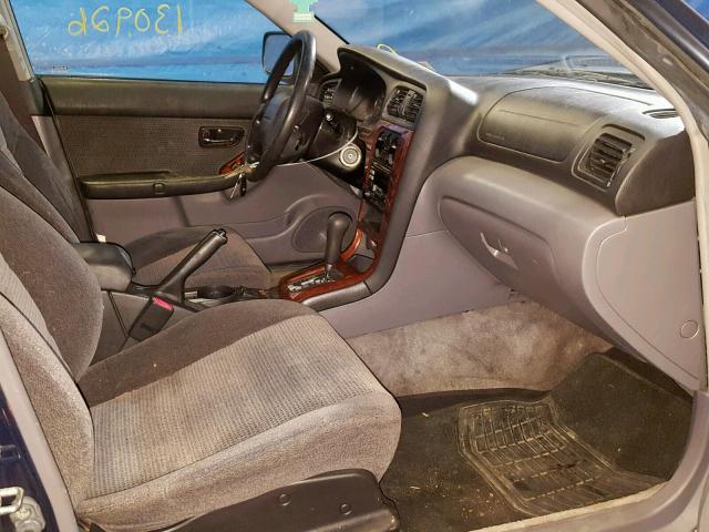 4S3BH675947602060 - 2004 SUBARU LEGACY OUT BLUE photo 5