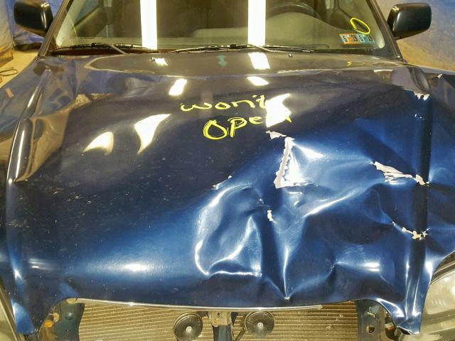 4S3BH675947602060 - 2004 SUBARU LEGACY OUT BLUE photo 7