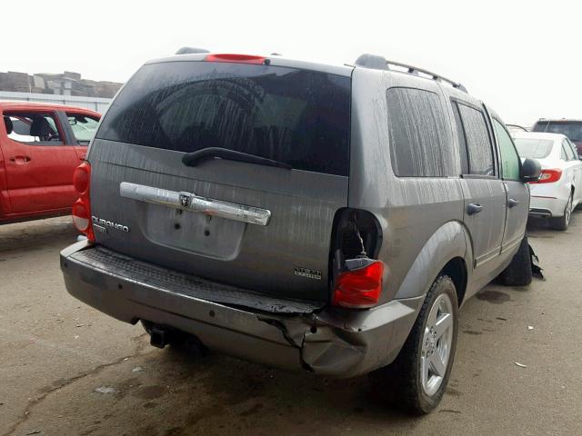 1D8HB58277F564558 - 2007 DODGE DURANGO LI CHARCOAL photo 4