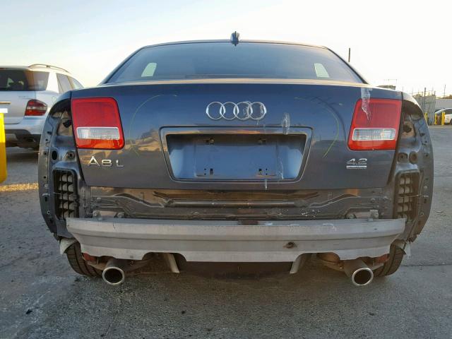 WAUML44E84N010951 - 2004 AUDI A8 L QUATT BLUE photo 9