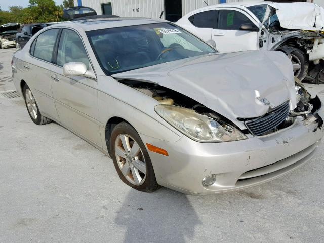 JTHBA30G155133007 - 2005 LEXUS ES 330 GRAY photo 1