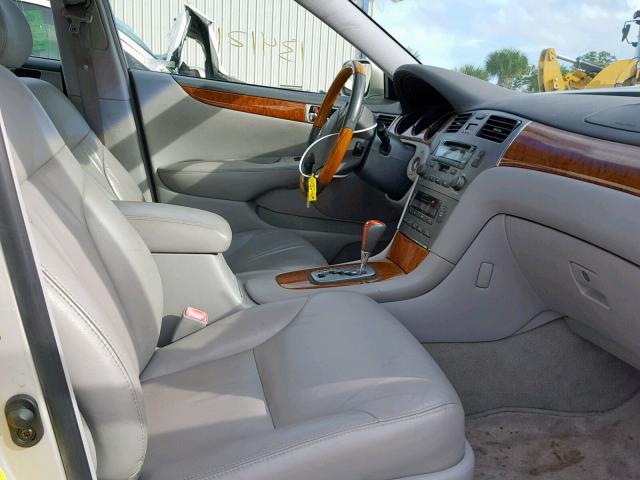 JTHBA30G155133007 - 2005 LEXUS ES 330 GRAY photo 5