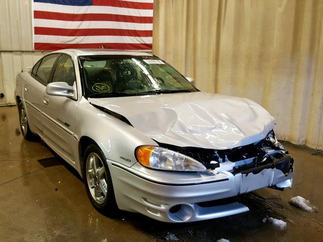 1G2NW52E11C276928 - 2001 PONTIAC GRAND AM G SILVER photo 1