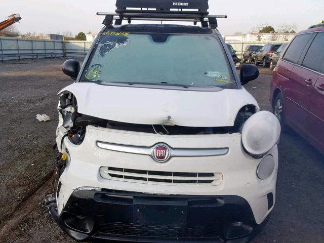 ZFBCFADHXHZ039612 - 2017 FIAT 500L TREKK BLUE photo 7